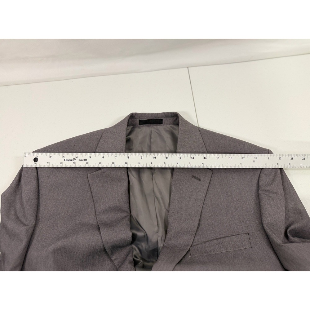 Michael Kors Men's Suit Jacket Grey 44 R Designer 2 Button Suit Jacket Classy - Picture 8 of 10